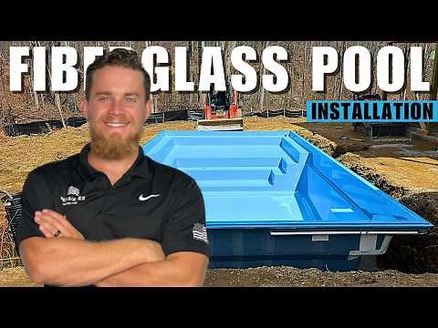 How to install Fiberglass swimming pool [Step by Step]