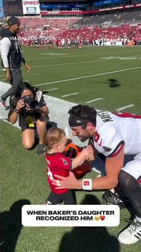 The Mayfield family 🫶 #bakermayfield #family #father #daughter #buccaneers
