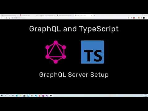 1. GraphQL and TypeScript: GraphQL Server Setup