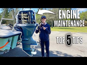 How to Maintain an Outboard Motor