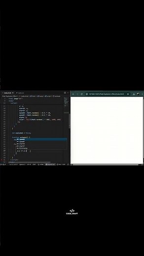 Pixel Explosion Effect 💥 | Creative CSS & JavaScript Animation