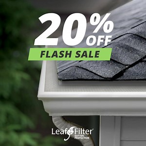 This fall, leave gutter clogs in the past with LeafFilter. Act fast to save 20% and be clog-free, guaranteed! | LeafFilter Gutter Protection