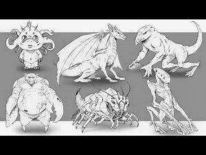 How to Improve Your Creature Design Drawings - Step by Step - Course