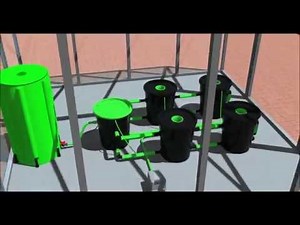 Alien® RDWC set up video XL Hydroponic system DWC