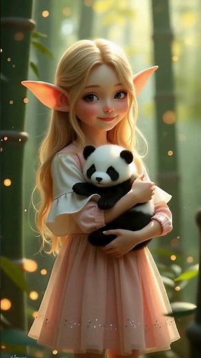 Magical Elf Adventure ✨ | Enchanting AI Animation with a Tiny Cute Creature #aianimation #aiart