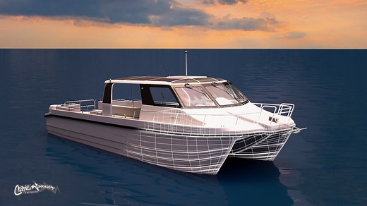 Cheetah-E Boat Design - Chris Warner