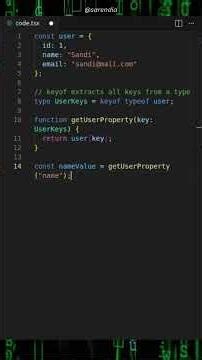 TypeScript Fundamentals — Keyof & Type Query (Ep 12)