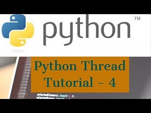 Python Thread Tutorial For Beginners 4 - How to use a thread in a subclass