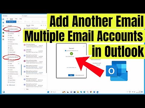 How to Add Another Email Account to Outlook 365 | Add Multiple Email Accounts in Microsoft Outlook