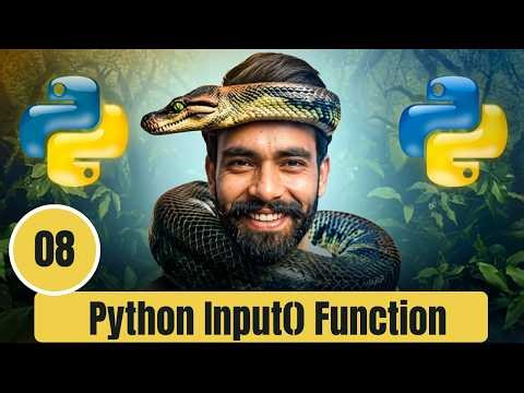 Python input() Function Explained in 5 Minutes (Beginner Friendly) – Ep 08