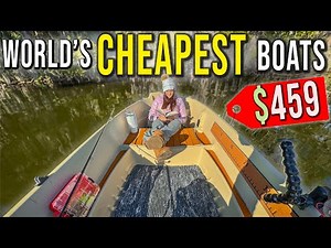 Top 5 Cheapest NEW Boats in The WORLD ($13 Boat)