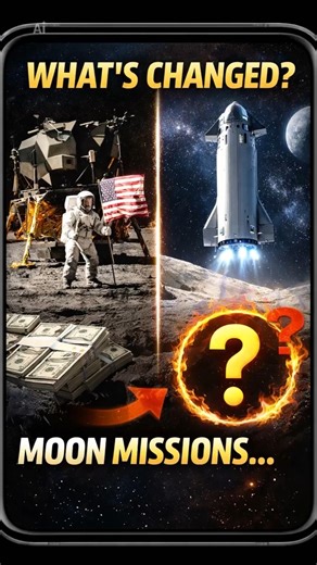 “Apollo vs SpaceX: how much it costs to get to the Moon? 🌕” #viral #shorts #moon #spaceX