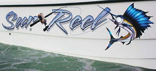 Fish Graphics & Stickers for Boats - Boat Names Australia