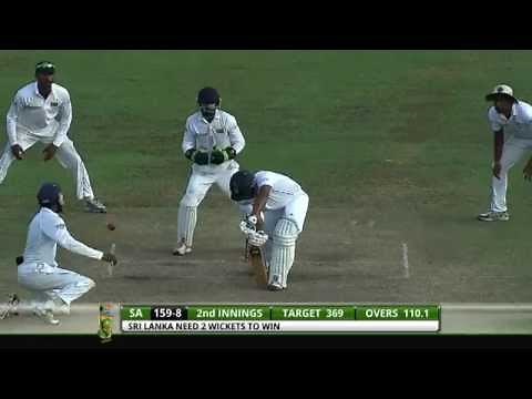 Sri Lanka v South Africa 2nd Test - Day 5: Highlights