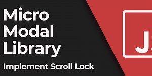 Create a JavaScript library. Implement Scroll Lock
