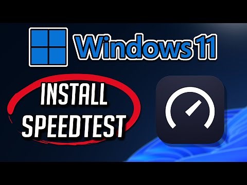 How to Download and Install Speedtest by Ookla app in Windows 11 / 10 PC or Laptop [Tutorial]