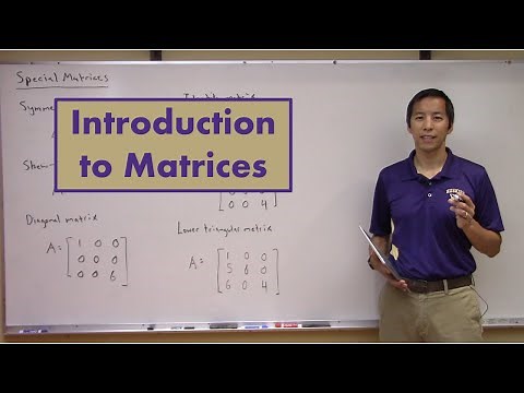 Introduction to Matrices