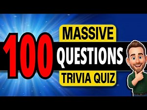 100 Trivia QUIZ questions EVERYONE should try! 🏆 Pub Quiz General Knowledge