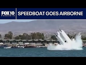 Racers survive wild speedboat crash at Lake Havasu | FOX 10 Phoenix