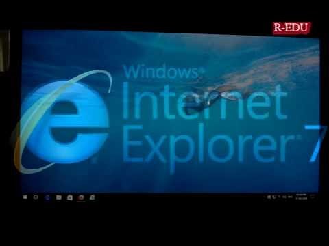 How to Run Internet Explorer 7 in Windows 10