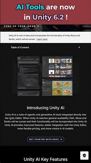 Unity AI Is Here – Free in 6.2 Beta! Don’t Miss Out
