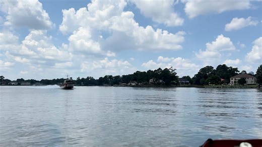 Training Put to the Test: Seven Rescued from Chesapeake Bay You can’t put a price on training. Just hours after completing water rescue drills on the Chesapeake Bay, Fire Boat 1 and Jet Ski 1 were called into action for real.On June 29, 2025, at 1902 hours, Battalion 2, Engine 4, Ladder 1, and Fire Rescue 1 responded to a water rescue amid severe weather. High winds had pushed rafts and paddleboards far from shore. Engine 1, just clear from a medical call, self-dispatched to assist.Adapting quic
