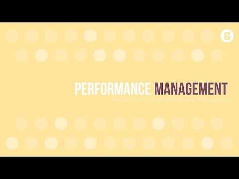 Introduction to Performance Management