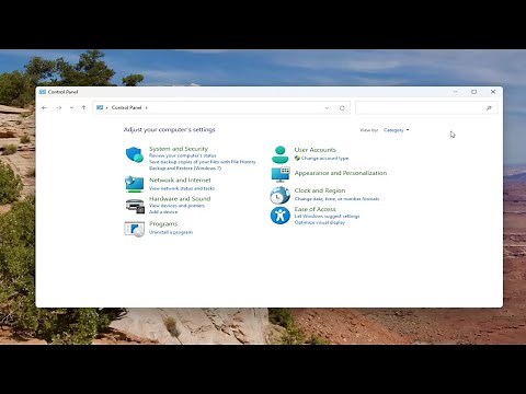 How to Change Control Panel View in Windows 11/10 [Guide]