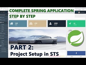 2 - Setup the Project in Spring Initializr and Spring Tool Suite (STS)