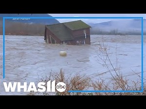 Tens of thousands evacuate as western Washington flood threat continues
