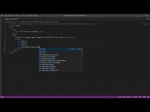 Area of a triangle | JavaScript