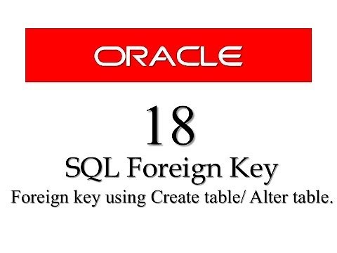 SQL tutorials 18: SQL Foreign Key Constraint By Manish Sharma