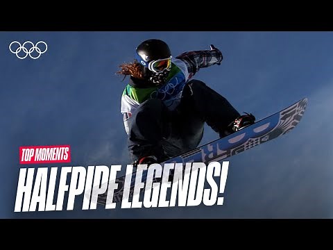 The Last Seven Men's Halfpipe Gold Medallists 🏂🥇 | Olympic History in Snowboarding | Top Moments
