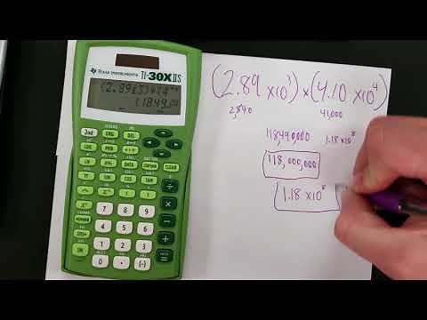 How to use your calculator for scientific notation