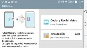 How to use LG Backup