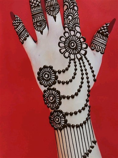 Easy Arabic Mehndi Design Tutorial for Beginners