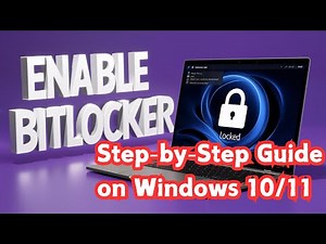 Step-by-Step Guide on Enable EASY BitLocker Drive Encryption to Protect Your Data on Windows 10/11!