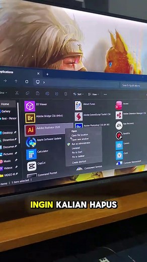 Cara Hapus Aplikasi Tidak Terlihat di Windows