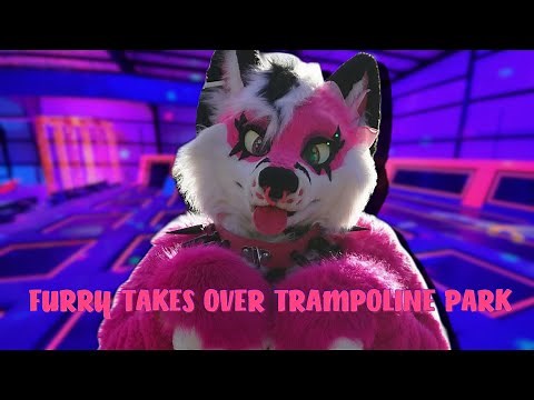 FURRIES TAKE OVER TRAMPOLINE PARK