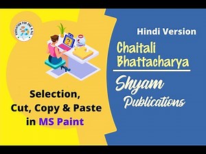 Selection, Cut, Copy, and Paste in MS Paint