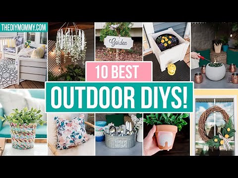 10 BEST outdoor DIY ideas to make your patio look gorgeous on a budget 😍