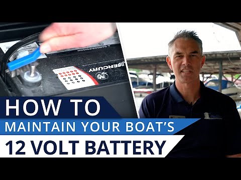 How to Maintain a Boat Battery