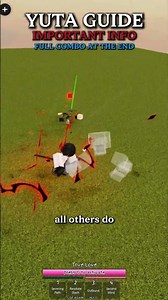 REWORKED YUTA GUIDE IN JUJUTSU SHENANIGANS #jjs #roblox