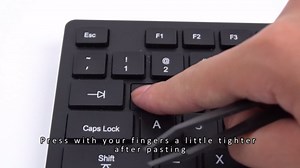 Korean Keyboard Stickers[5 in 1],Korean-English Keyboard Letter Replacement Sticker White Letter/Black Background, Matte Vinyl Alphabet Sticker for Computer Laptop Notebook Desktop