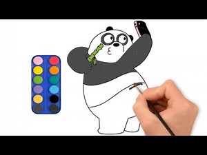 How to Draw a Panda - Step by Step