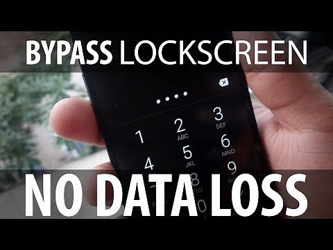 😎 Unlock android Lock Screen password, pin or pattern using custom recovery (No Data Loss)