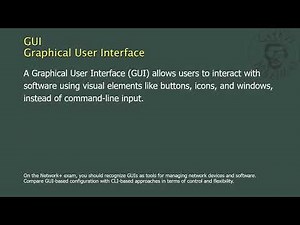 GUI - Graphical User Interface - Network+