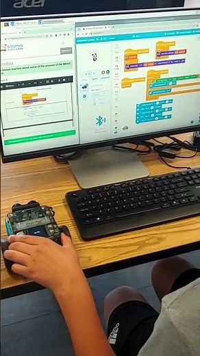 Robotics build in action | Coding School 4 Kids