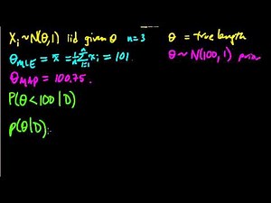 (ML 7.1) Bayesian inference - A simple example