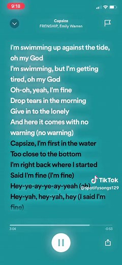 Capsize Lyrics Song Videos by Frenship